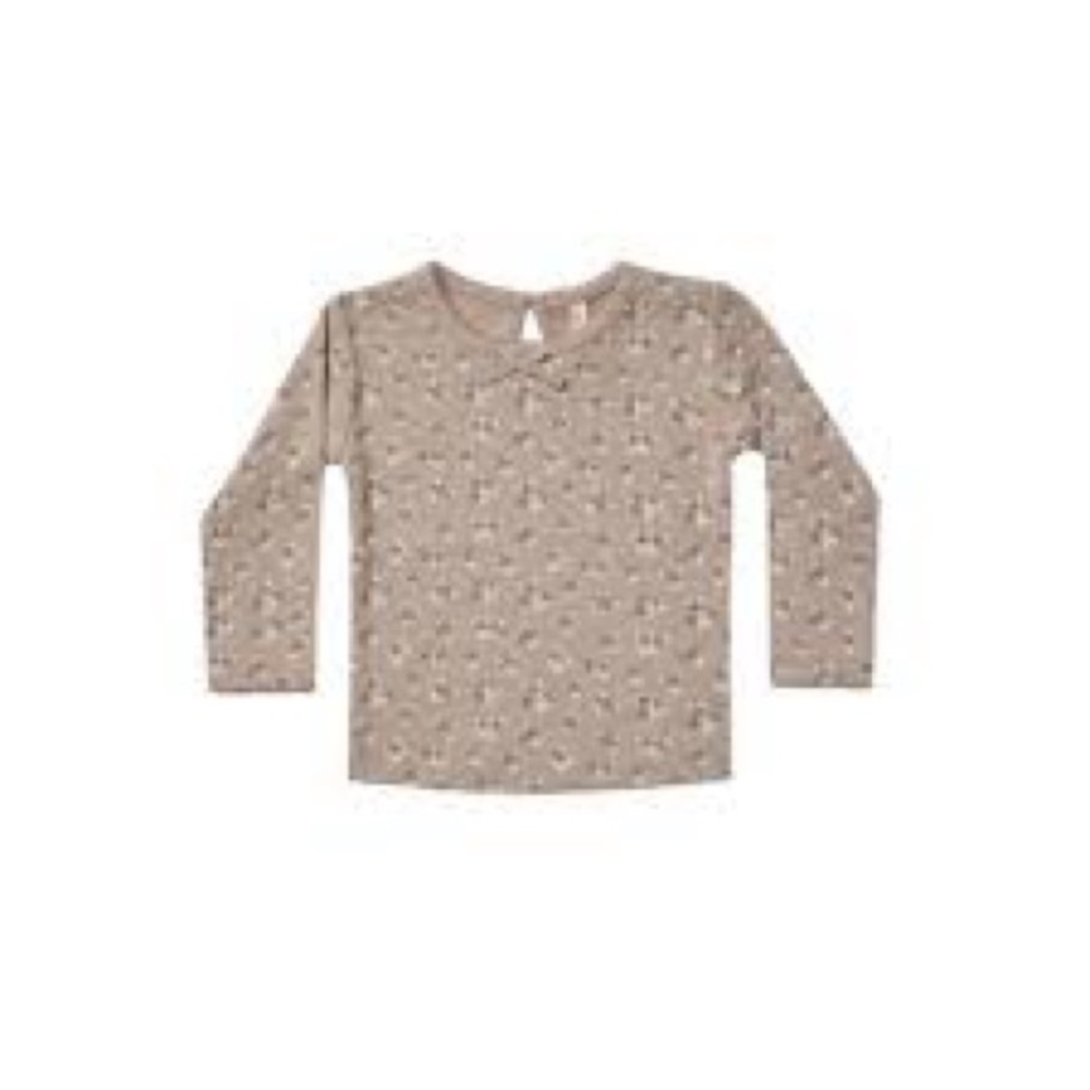 Quincy Mae Pointelle Long Sleeve Shirt